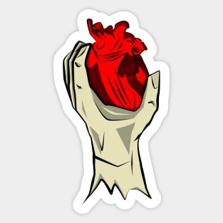 Your heart is in my hand Sticker